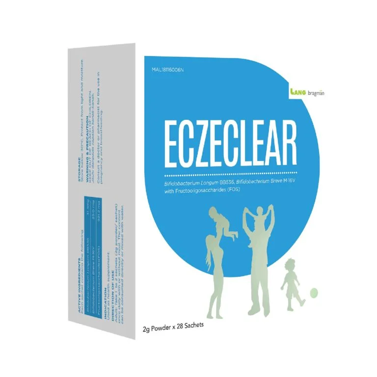 Lang Bragman Eczeclear Sachet, 28s