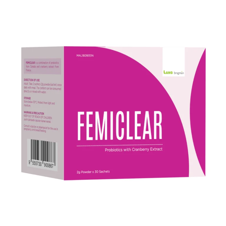 Lang Bragman Femiclear Sachet, 28s