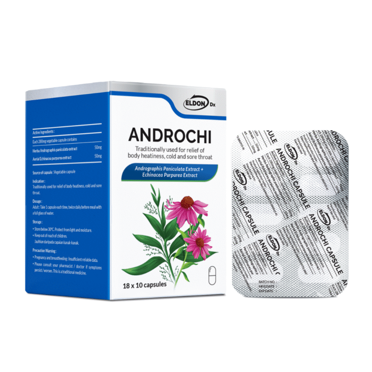 Eldon Dx Androchi Capsule, 18 x 10s
